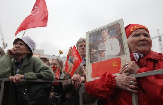 Communist Party's march and rally on Victory Day