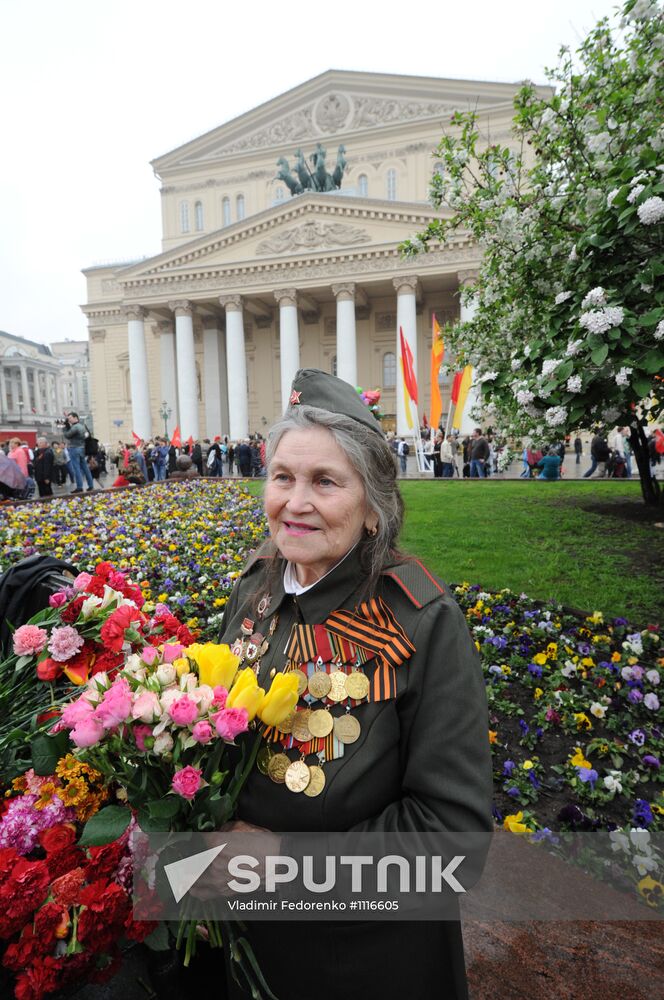 Victory Day celebrations in Moscow