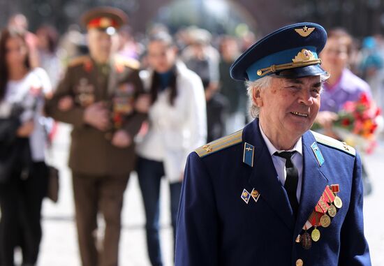 Victory Day celebrations in Veliky Novgorod