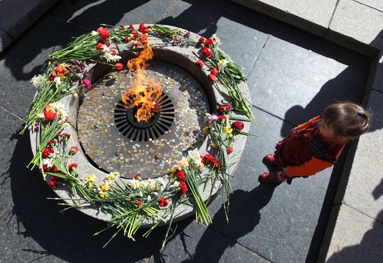Victory Day celebrations in Veliky Novgorod