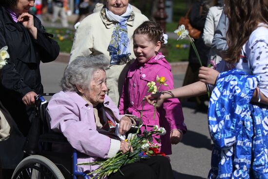 Victory Day celebrations in Veliky Novgorod