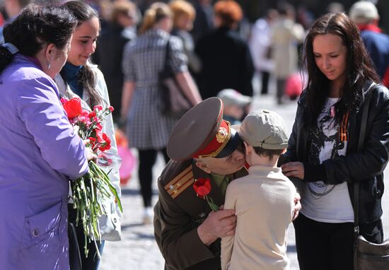 Victory Day celebrations in Veliky Novgorod