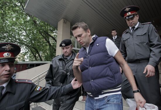 Aleksey Navalny under 15-day arrest