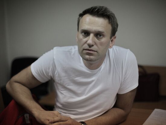 Aleksey Navalny under 15-day arrest