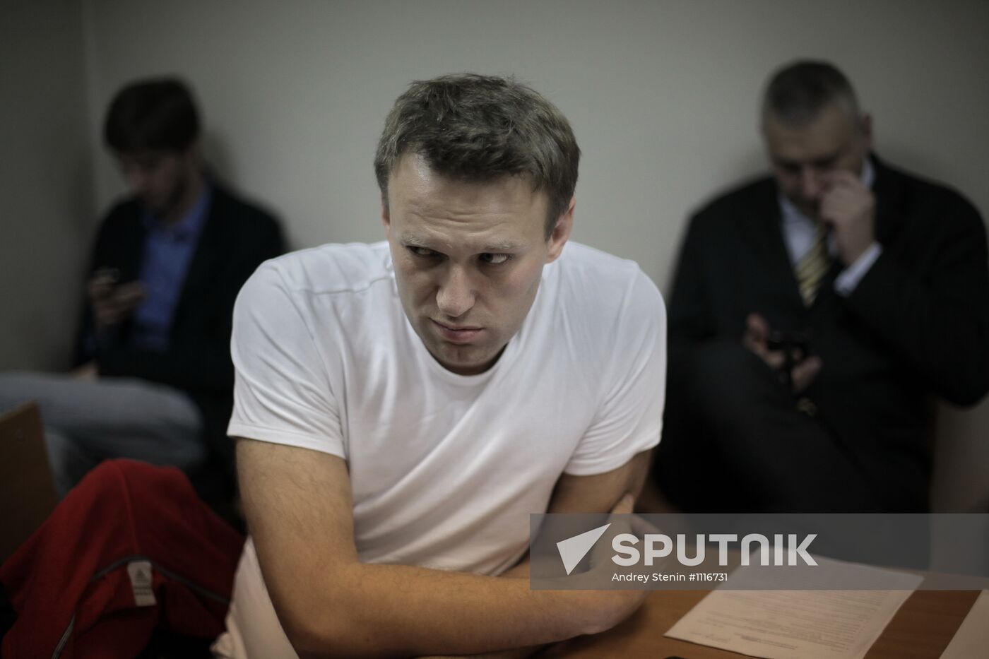 Aleksey Navalny under 15-day arrest