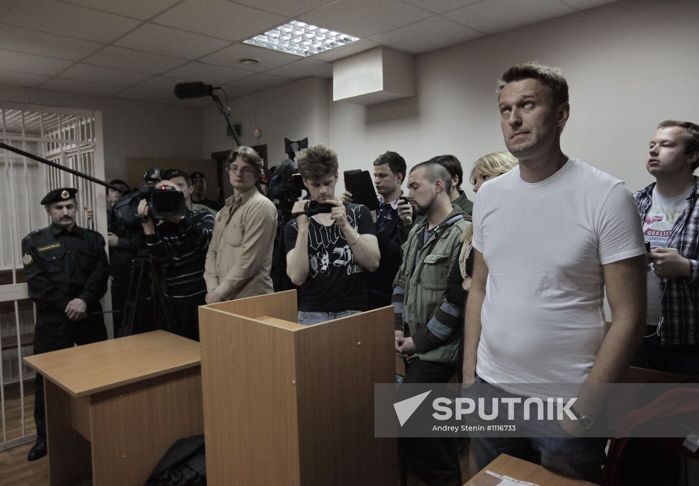 Aleksey Navalny under 15-day arrest