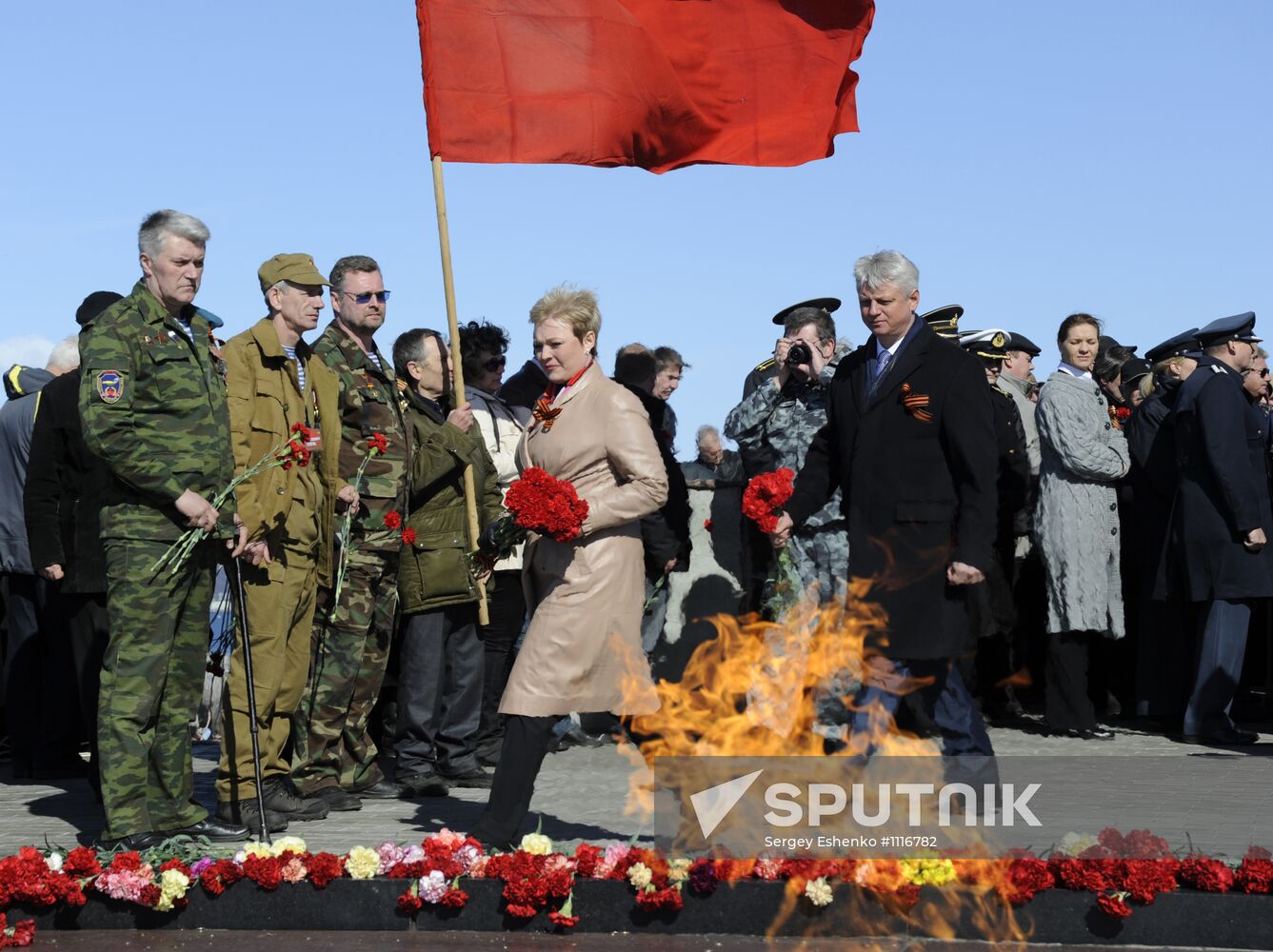 Victory Day celebrations in Murmansk