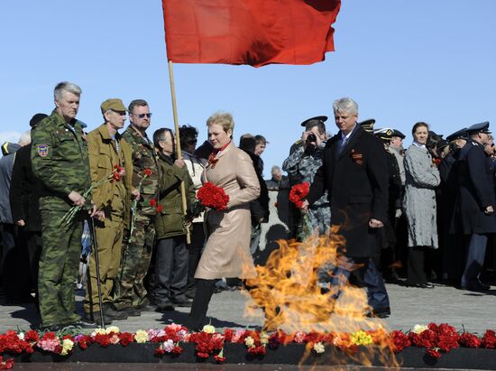 Victory Day celebrations in Murmansk