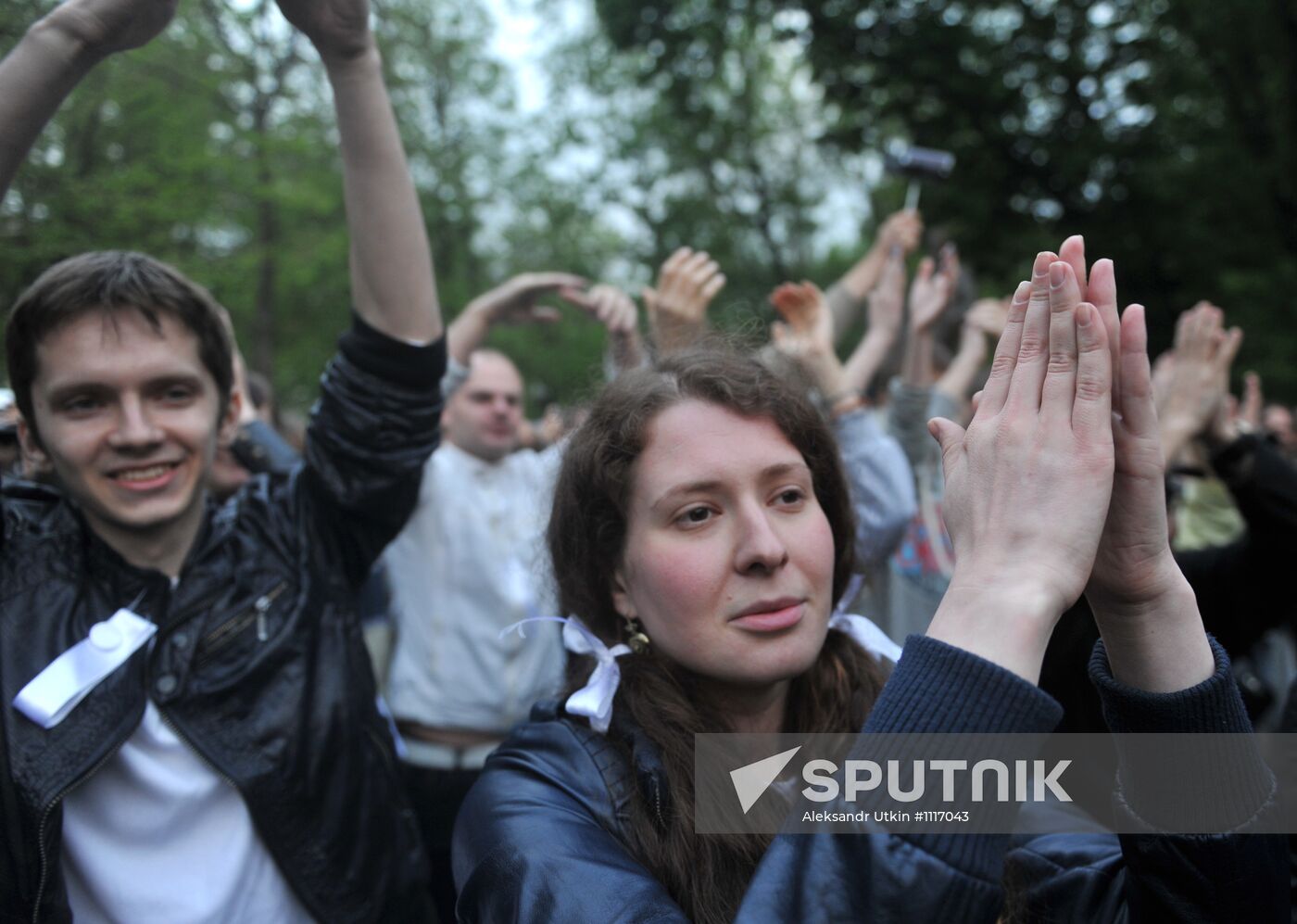 "People's Festivities" on Chistye Prudy