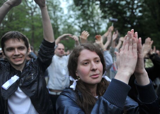 "People's Festivities" on Chistye Prudy