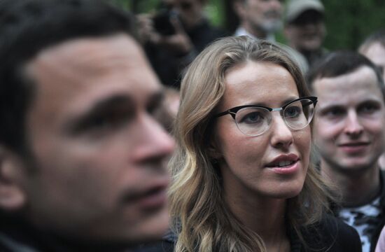 "People's Festivities" on Chistye Prudy