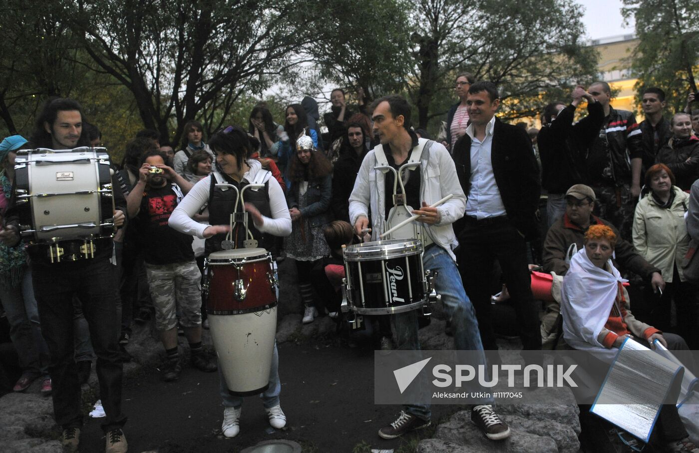 "People's Festivities" on Chistye Prudy