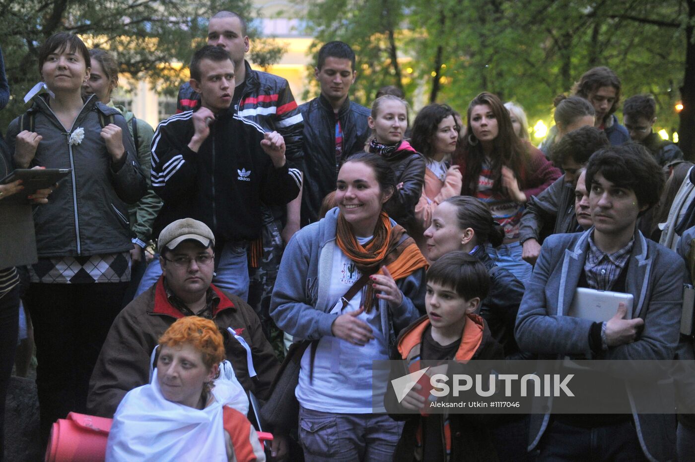 "People's Festivities" on Chistye Prudy