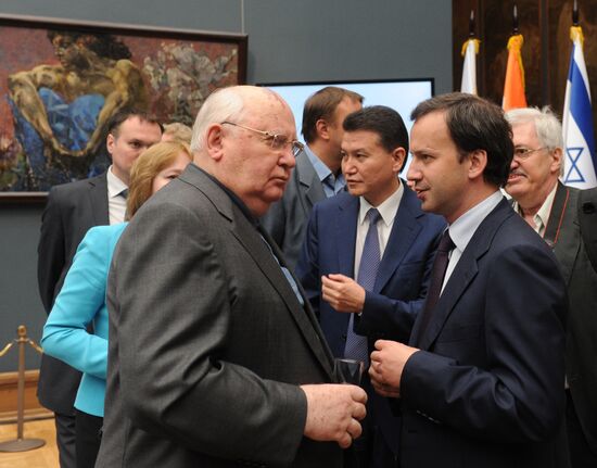 Chess. Opening ceremony of match for world title