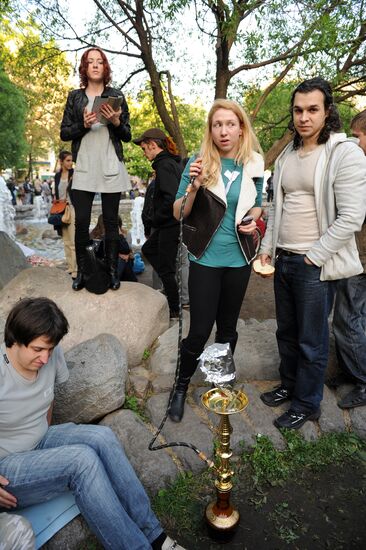 Opposition rally on Chistoprudny Boulevard