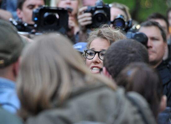Opposition rally on Chistoprudny Boulevard