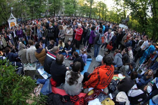 Opposition rally on Chistoprudny Boulevard