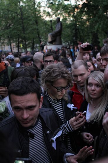 Opposition rally on Chistoprudny Boulevard