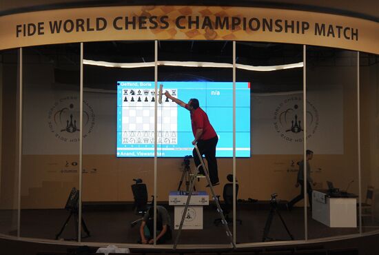 World Chess Championship 2012 match opening ceremony