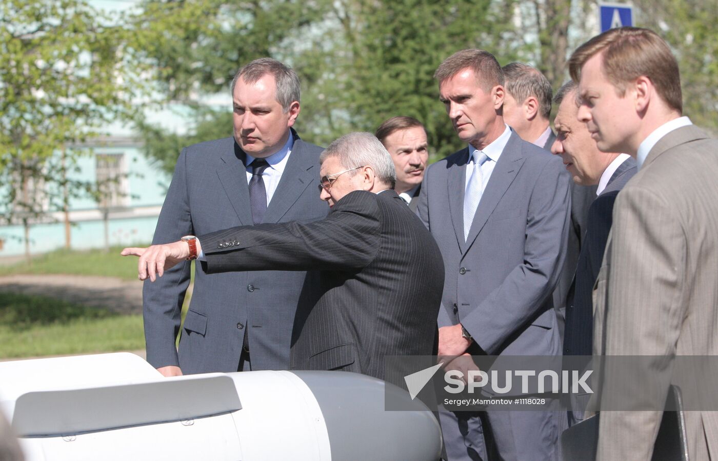 Dmitry Rogozin's working visit to Dubna