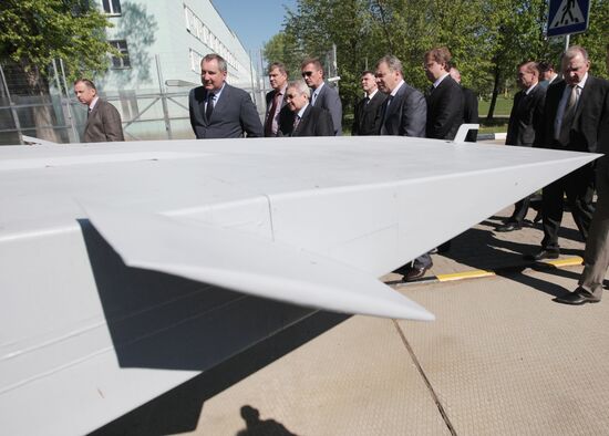 Dmitry Rogozin's working visit to Dubna