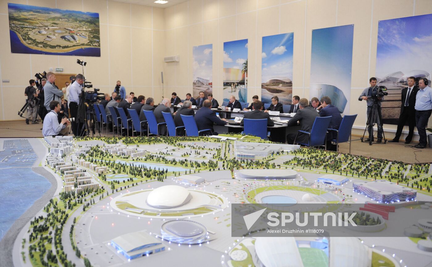 Vladimir Putin's working visit to Southern Federal District