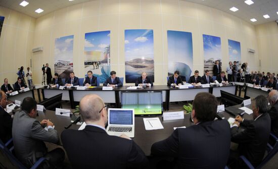 Vladimir Putin's working visit to Southern Federal District
