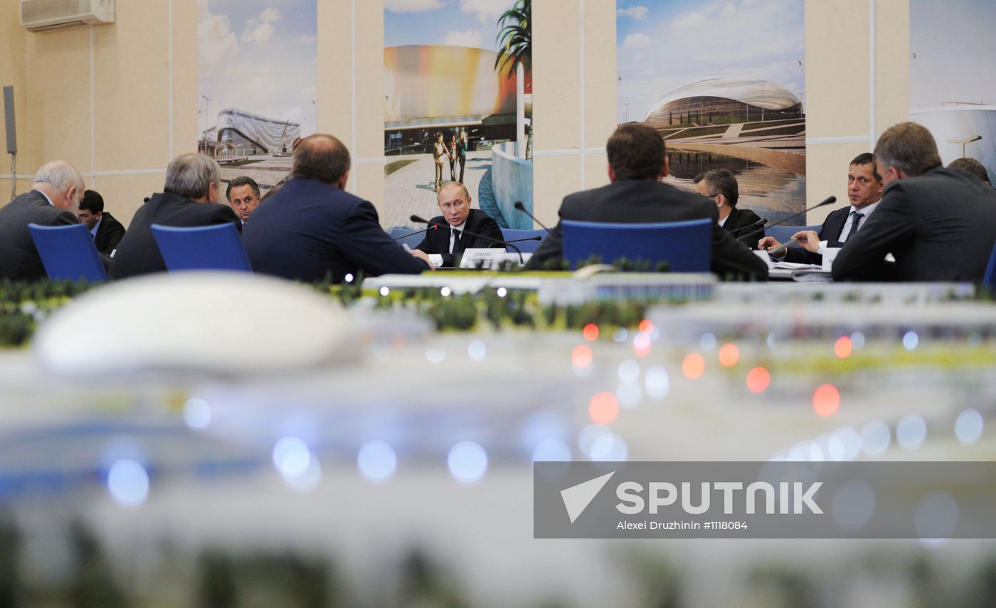 Vladimir Putin's working visit to Southern Federal District