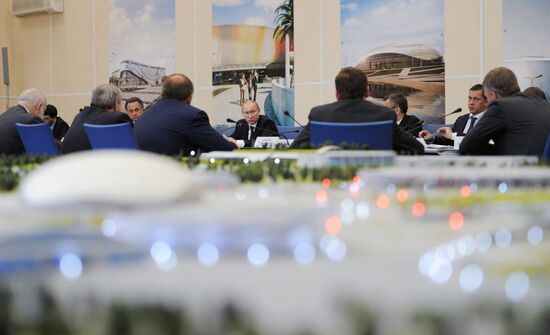 Vladimir Putin's working visit to Southern Federal District