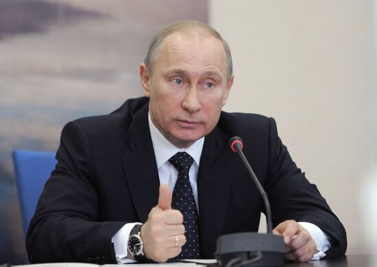 Vladimir Putin's working visit to Southern Federal District