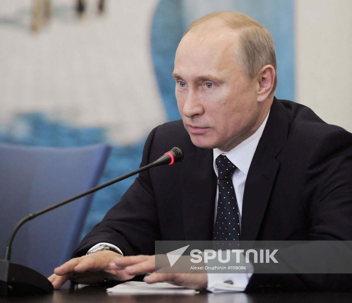 Vladimir Putin's working visit to Southern Federal District