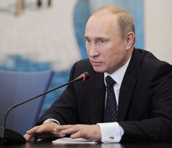 Vladimir Putin's working visit to Southern Federal District