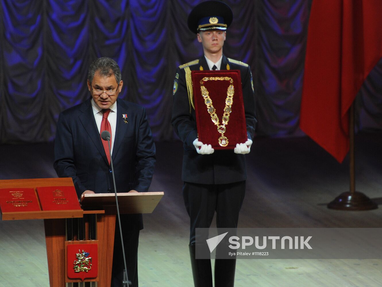 Sergei Shoigu inaugurated as Moscow Region Governor