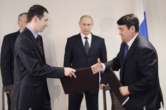 Vladimir Putin's working visit to Southern Federal District