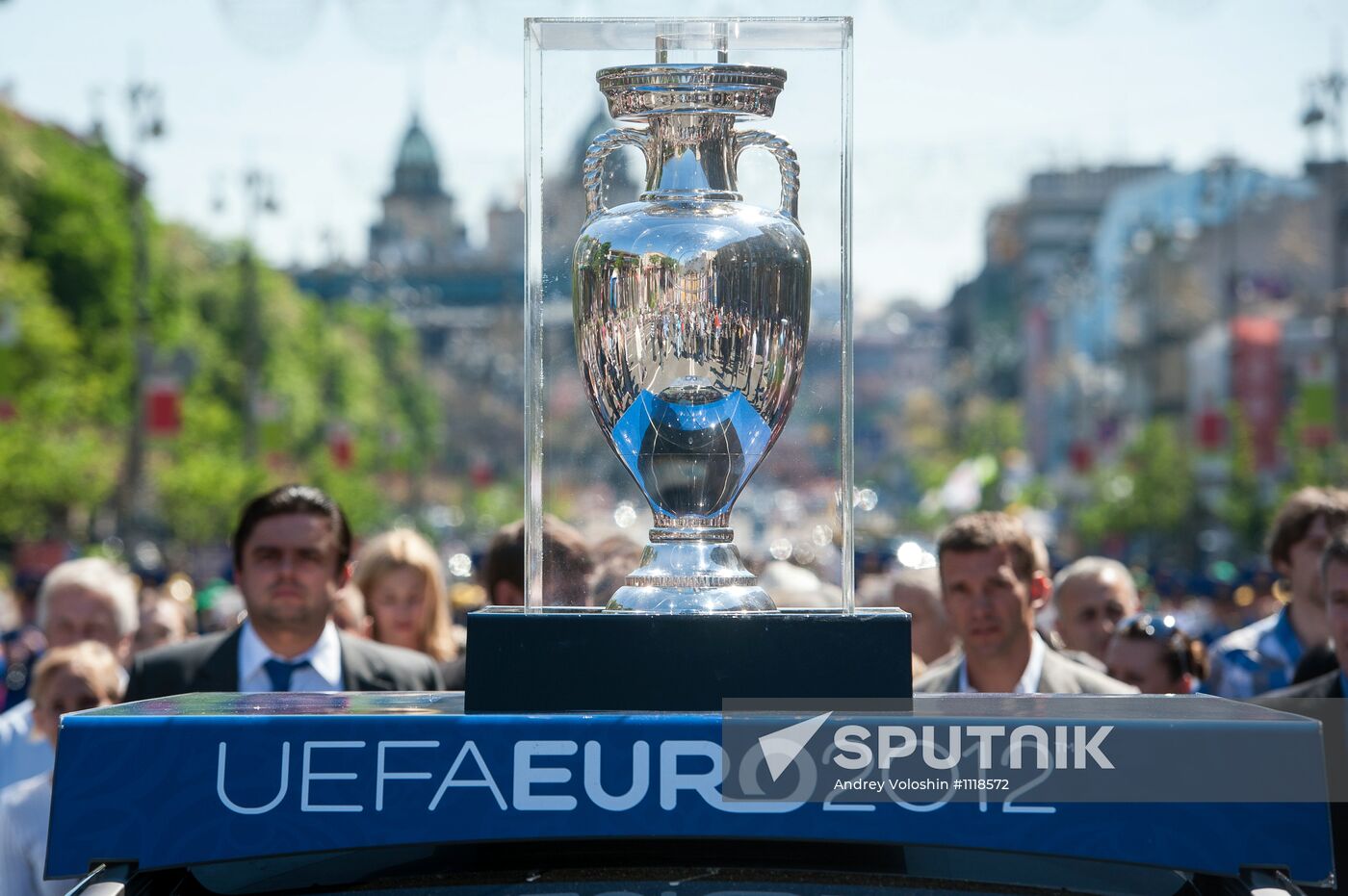 European Football Championship Cup is in Kiev
