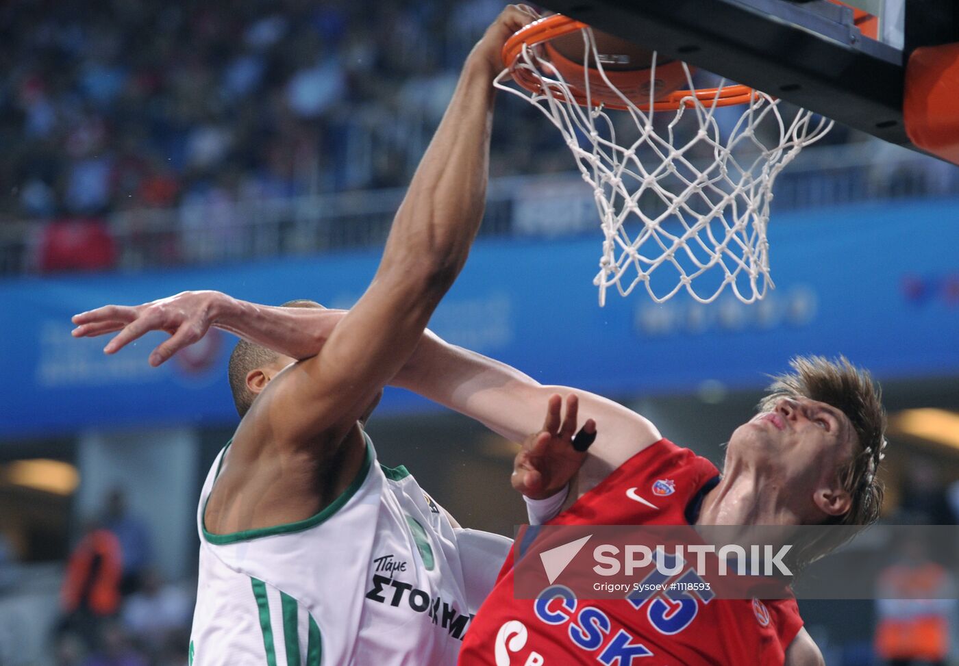 Basketball Euroleague. CSKA vs. Panathinaikos