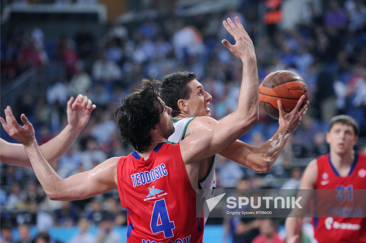 Basketball Euroleague. CSKA vs. Panathinaikos