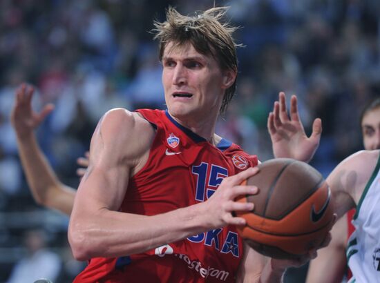 Basketball Euroleague. CSKA vs. Panathinaikos