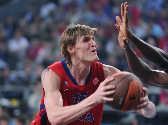 Basketball Euroleague. CSKA vs. Panathinaikos