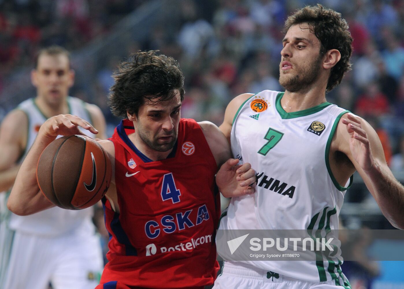 Basketball Euroleague. CSKA vs. Panathinaikos