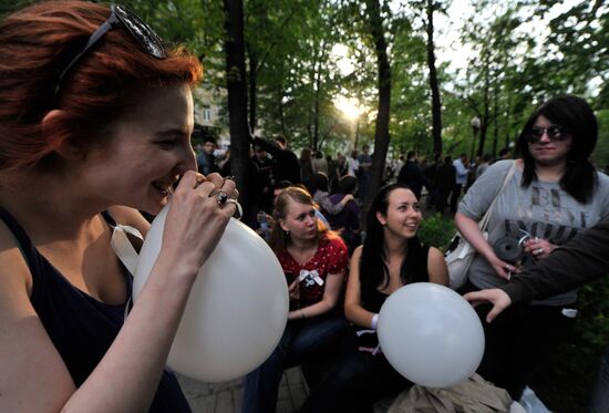Opposition rally on Chistoprudny Boulevard