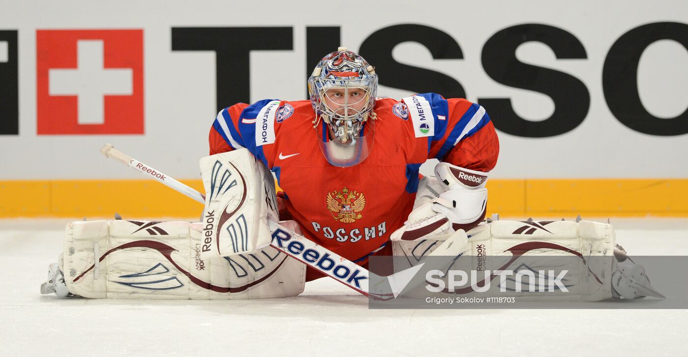 Hockey World Championship. Match Russia - Sweden
