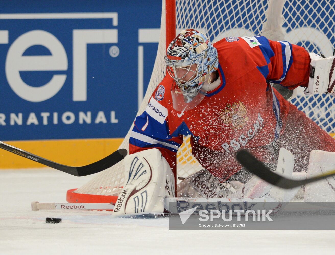 Hockey World Championship. Match Russia - Sweden