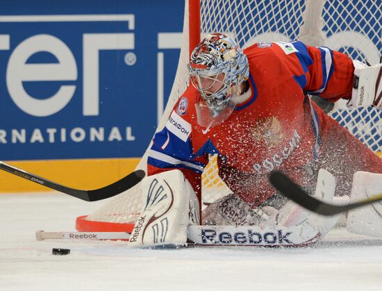 Hockey World Championship. Match Russia - Sweden