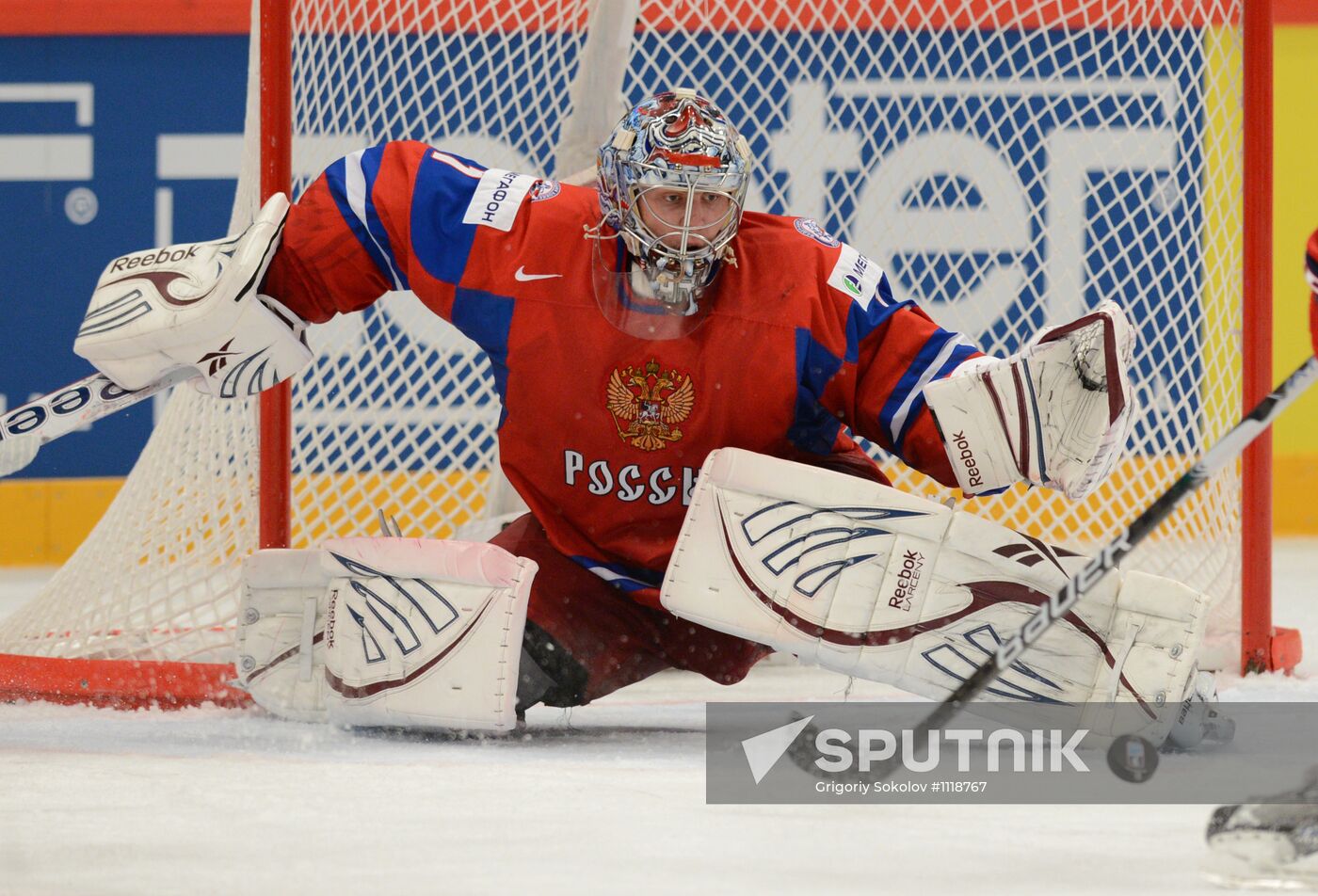 Hockey World Championship. Match Russia - Sweden