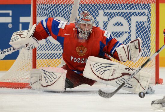 Hockey World Championship. Match Russia - Sweden