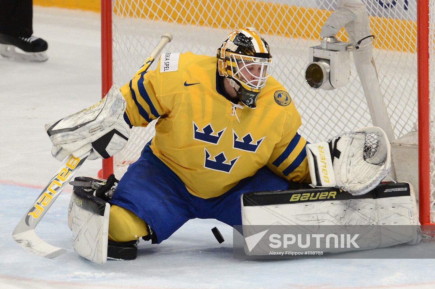 Ice Hockey World Championship. Russia vs. Sweden