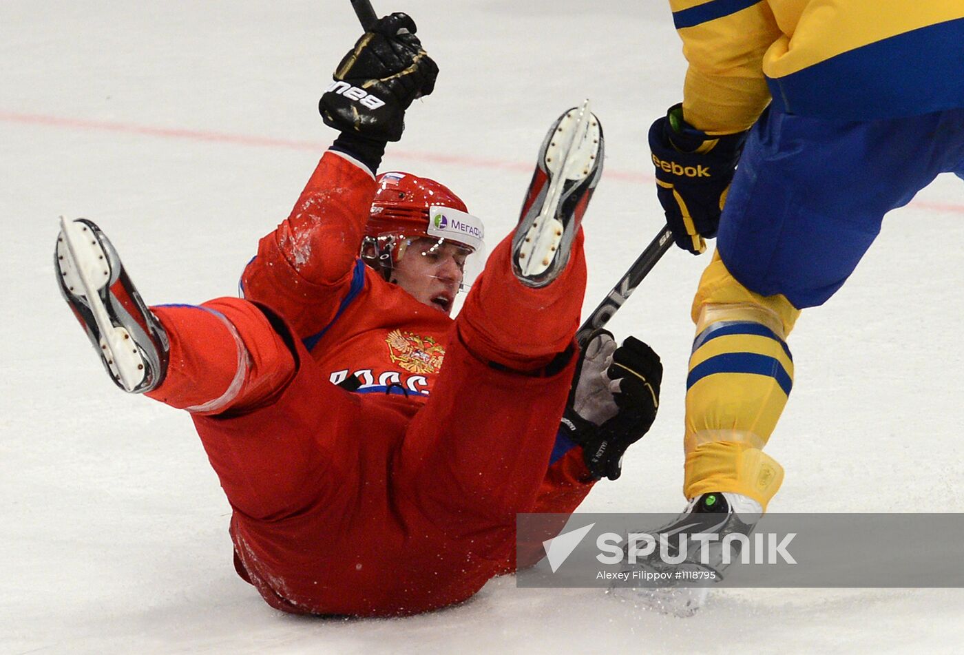 Ice Hockey World Championship. Russia vs. Sweden