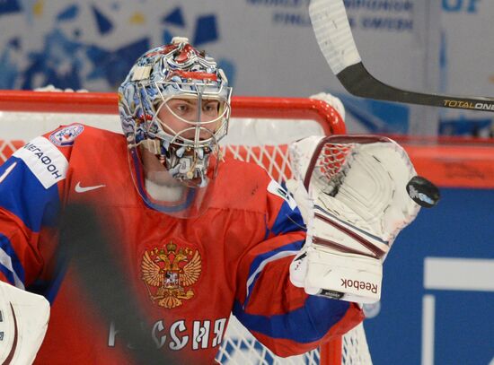 Hockey World Championship. Match Russia - Sweden