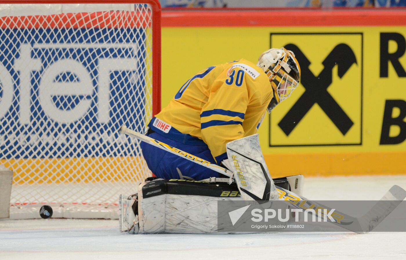 Hockey World Championship. Match Russia - Sweden